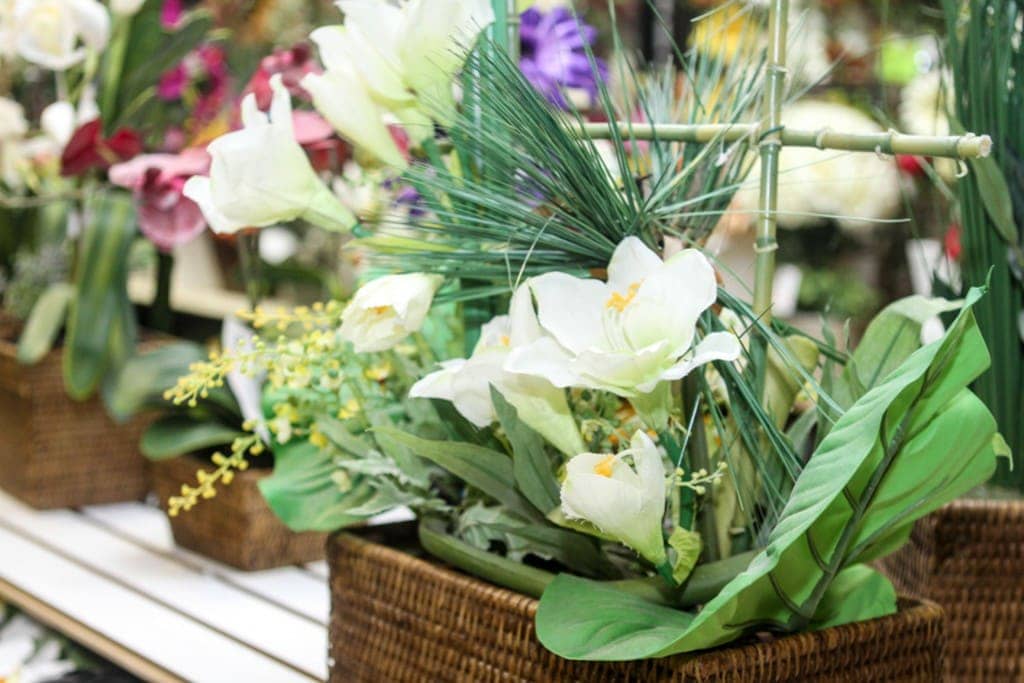 arranjos de flores artificiais para decorar sua casa em sp